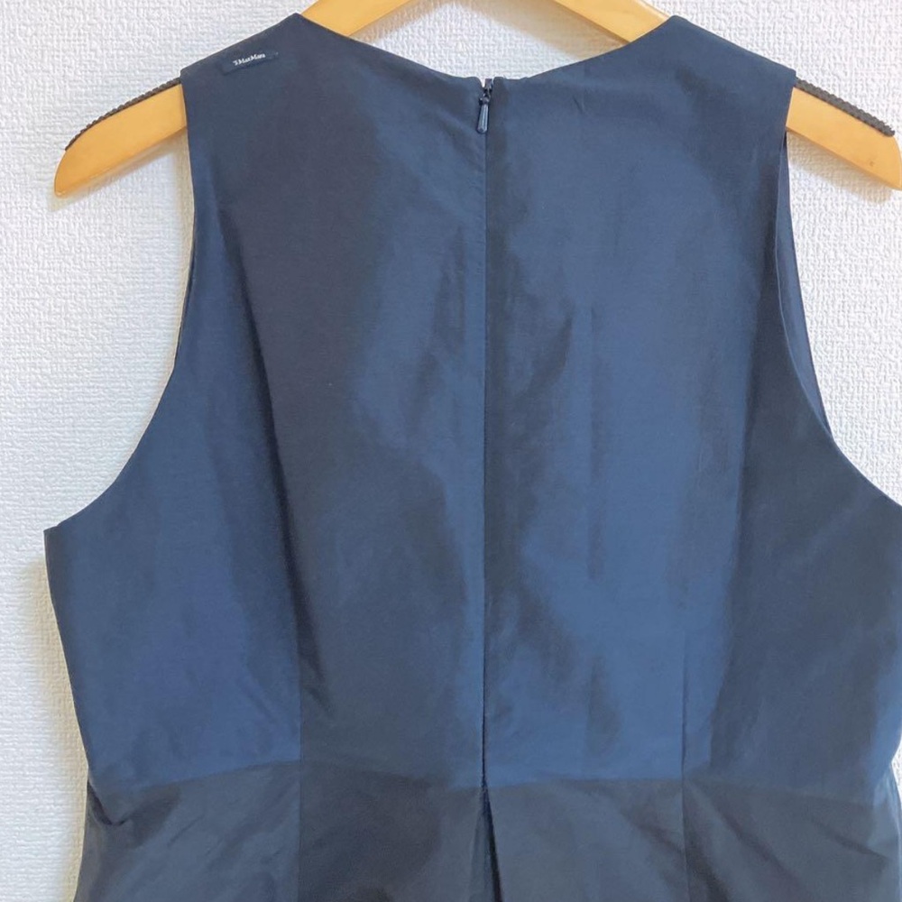 MaxMara Navy Midi Dress - Picture 13 of 15